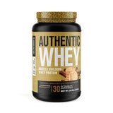 Jacked Factory Authentic Whey Muscle Building Whey Protein Powder - Low Carb, Non-GMO, No Fillers, Mixes Perfectly - Snickerdoodle Flavor
