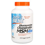 Doctor's BEST, (2 Pack Glucosamine Chondroitin MSM with OptiMSM, 240 Veggie Caps