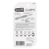 GUM Proxabrush Go-Betweens - Wide - Interdental Brushes - Soft Bristled Dental Picks for Plaque Removal & Gum Health - Safe for Braces & Dental Devices, 10ct (6pk)