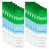 Fleet Saline Laxative Enema 7.8 oz (Pack of 12), Multicolor