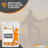 BULKSUPPLEMENTS.COM Soy Lecithin Powder - Lecithin Supplement, Lecithin 1200mg, Lecithin Powder - Lecithin Powder Food Grade, Soy Lecithin Granules - 1200mg per Serving, 500g (1.1 lbs)