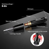 Wormhole Tattoo Pen Kit Cartridge Tattoo Machine for Beginners Rotary Tattoo Pen Type Machine Kit Complete Tattoo Supplies WTK070