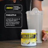 ProMera Sports CON-CRET Patented Creatine HCl Powder, Pineapple Stimulant-Free Workout Supplement for Energy, Strength, and Endurance, 64 Servings