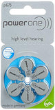 Power One Zinc Air Hearing Aid Batteries (Blue) Size 675 Pack of 60