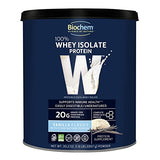 Biochem, Whey Protein Powder, 20g of Protein to Support Muscles and Intense Workouts, Vanilla, 30.2 oz