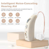 Hearing Aid for Seniors with Noise Cancelling, Digital Hearing aid Wear Comfort, 160H of Continuous Use, No Whistling Hearing Aid for Seniors