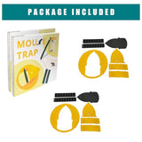 Tricess Bucket Mouse Trap Lid (2-Pack) - Flip Board Sliding Bucket Lid Mouse/Mice/Rat Trap, Auto Reset, Multi Catch Mice Trap Compatible with 5 Gallon Bucket for Indoor/Outdoor