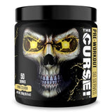 JNX SPORTS The Curse! Pre Workout Powder - Pina Colada 50 Servings | Preworkout: Boost Strength, Energy + Focus for Men & Women | Caffeine, Beta-Alanine, Creatine & L-Citrulline