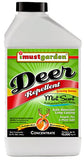 I Must Garden Deer Repellent Concentrate – 32oz: Mint Scent Deer Spray for Plants – Natural Ingredients - Makes 2.5 Gallons & Covers 10,000 sq ft