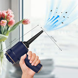 Bug Vacuum Catcher,Cordless Handheld Vacuum Cleaner Rechargeable Bug Catcher 6000Pa Suction Power with Multifunctional Suction Nozzle for Home Office Insect Stink Bug Moth Spider and Car Cleaning Blue