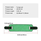 Elderly Bed Care Equipment Patient Turn Over Auxiliary Belt Lift Bedsore Turn Over Shift Belt Movement Position Pad (Green)