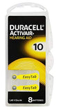 Duracell Activair Hearing Aid Batteries: Size 10 (128 Batteries)