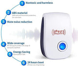 Ultrasonic Pest Repeller 6 Packs,Electronic Plug in Sonic Repellent pest Control for Insects Roaches Ant Mice Bugs Mouse Rodents Mosquitoes Spiders