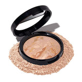 LAURA GELLER NEW YORK Award-Winning Baked Balance-n-Brighten Color Correcting Powder Foundation - Fair - Buildable Light to Medium Coverage - Demi-Matte Natural Finish