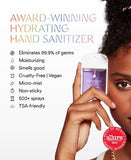 Touchland Power Mist Hydrating Hand Sanitizer Spray, BLOSSOM 5-PACK (Lavender, Vanilla, Rainwater, Peach, Applelicious), 500-Sprays each, 1FL OZ (Set of 5)