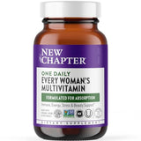 New Chapter Women’s Multivitamin + Immune, Energy & Stress Support – Every Woman’s One Daily with Fermented Probiotics & Whole Foods + Vitamin D3 + Biotin + Organic Non-GMO ingredients- 72 ct