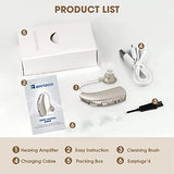 Digital Hearing Amplifier by Britzgo BHA-1301. Doctor and Audiologist Designed