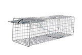 LifeSupplyUSA Humane Live Animal Trap - Catch and Release 1-Door Cage Trap for Rats, Feral Cats, Raccoons, Rabbits, Skunks, Squirrels, Similar Sized Animals - No Kill Easy Trapping (24"x7"x7")