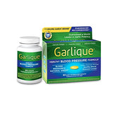 Garlique Garlic Extract Supplement, Healthy Blood Pressure Formula, Odorless & Vegan, 60 Caplets