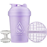 Hydracup [5 Pack] - 20 oz OG Shaker Bottle for Protein Powder Shakes & Mixes, Dual Blender, Wire Whisk & Mixing Grid, BPA Free Shaker Cup Blender Set