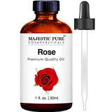 Majestic Pure Rose Oil, Premium Quality Fragrance Oil 1 Ounces