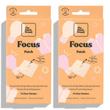 The Patch Brand Focus Patches | Supports Brain Function with B3 and Magnesium | All Natural Vitamins & Mineral Patch Plant Based and Cruelty Free Water Resistant Patches That Last All Day