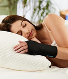 ComfyBrace Night Wrist Sleep Support Brace- Fits Both Hands - Cushioned to Help With Carpal Tunnel and Relieve and Treat Wrist Pain, (2 Pack/Night Brace, One Size Fits All) (Pack of 2)
