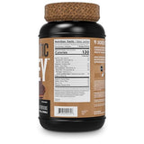 Jacked Factory Authentic Whey Muscle Building Whey Protein Powder - Low Carb, Non-GMO, No Fillers, Mixes Perfectly - Delicious Salted Chocolate Caramel Flavor - 2LB Tub