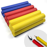 12pcs Foam Grip Tubing Adaptive Utensils Grip Tubing, Built up Grip Aid for Utensils, Tools and Pens for Elderly, Disabled, Arthritic, Handicapped