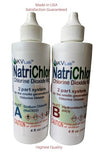 NatriChlor Chlorine Dioxide w/Accu-Drop Bottles HCL Extra Large Size (8 oz Total)