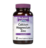 Bluebonnet Nutrition Calcium Magnesium Zinc Plus Vitamin D3, 1000 mg of Calcium, 500 mg of Magnesium and 15 mg of Zinc, 400IU Vitamin D3, For Strong Healthy Bones*, Gluten-Free, Dairy-Fee, 120 softgel