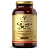 Solgar Kosher Omega-3 740 mg, 100 Softgels - Cardiovascular, Joint & Cellular Health - Concentrated Omega-3 Fatty Acids EPA & DHA - Non-GMO, Gluten Free, Dairy Free, Kosher - 100 Servings