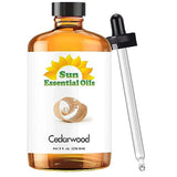 Sun Essential Oils 8oz - Cedarwood Essential Oil - 8 Fluid Ounces