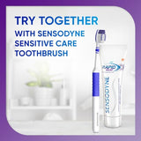 Sensodyne Rapid Relief Toothpaste for Sensitive Teeth, Mint with Fluoride, Adult Sensitive Toothpaste for Painful Teeth and Gums, Long Lasting Protection, 3.4 oz (Pack of 3)