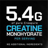 MUSCLE FEAST Creapure Creatine Monohydrate Powder | Premium Pre-Workout or Post-Workout | Easy to Mix, Gluten-Free, Safe and Pure, Kosher Certified (2lb, Unflavored)