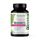 Emerald Labs Women's 1-Daily Multi - Complete Multivitamin with CoEnzymes, Vitamin B6, and Calcium - 60 Vegetable Capsules