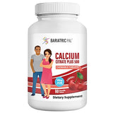 BariatricPal Calcium Citrate 500mg Chewable Tablets - Cherry (30-Day Supply)