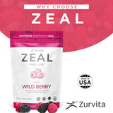 Zurvita- Zeal for Life- 30-Day Wellness Bag- Wild Berry (Classic)- 420 Grams