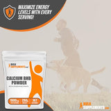 BulkSupplements.com Calcium BHB Powder - Beta-HydroxyButyrate Powder, BHB Supplement - BHB Salts, Electrolytes Supplement, Pack of 1 - Pure & Unflavored, 1500mg per Serving, 250g (8.8 oz)