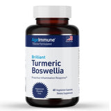 Turmeric Curcumin (800mg) and Boswellia Serrata (600mg) Herbal Supplement with Black Pepper as Bioperine - Inulin and Turmeric 95% Extract (100mg) for Healthy Inflammation Response - 60 Capsules