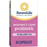Renew Life Probiotics for Women, 15 Billion CFU Guaranteed, Probiotic Supplement for Digestive, Vaginal & Immune Health, Shelf Stable, Soy, Dairy & Gluten Free, 30 Capsules