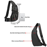 NICGID Sling Bag Chest Shoulder Backpack Crossbody Bags for Men Women