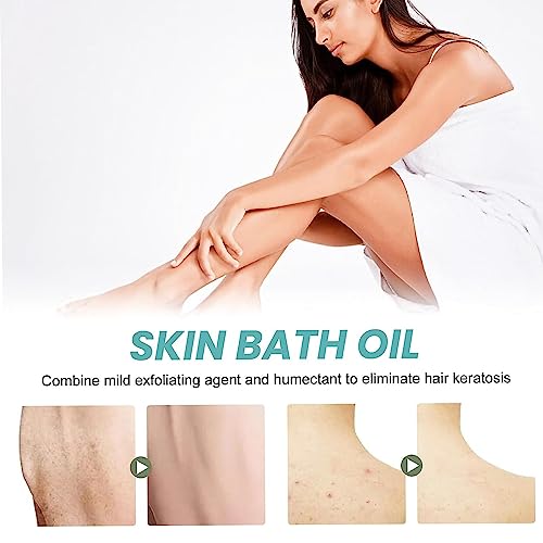 Skin Bath Oil So Soft & Sensual - Original Skin Bath Oil So Soft,Skin Moisturizing Smoothes & Softens Skin Soft,Original Bath Oil for Women.3Pcs.