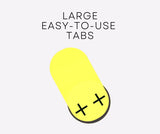 Hear Clear Size 10 PR230 Hearing Aid Batteries Yellow Tab (60 Batteries)