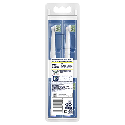 Oral-B CrossAction Electric Toothbrush Replacement Brush Heads Refill, 4ct (Packaging may vary)