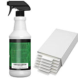 Exterminators Choice Lizard Defense Spray | 32 Ounce and 5 Glue Traps | Natural, Non-Toxic Lizard Repellent and Sticky Traps | Quick, Easy Pest Control | Safe Around Kids & Pets