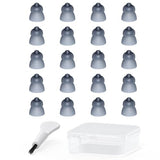 Hearing Aid Domes - Power Dome for Phonak SDS 4.0 Marvel & Paradise Hearing Amplifier Earplug Accessories with Carry Case (Small 20pcs Pack)
