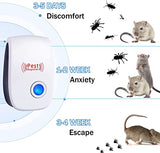 Ultrasonic Pest Repeller 6 Packs,Electronic Plug in Sonic Repellent pest Control for Insects Roaches Ant Mice Bugs Mouse Rodents Mosquitoes Spiders