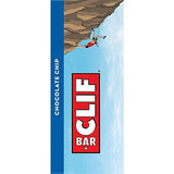 CLIF BAR - Chocolate Chip - Made with Organic Oats - Non-GMO - Plant Based - Energy Bars - 2.4 oz. (12 Pack)