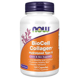 NOW Supplements, BioCell Collagen® Hydrolyzed Type II, Clinically Validated, 120 Veg Capsules